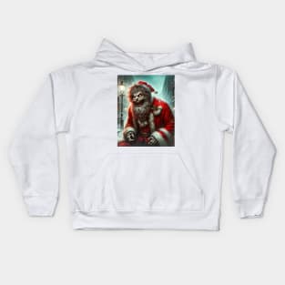 Dr Jekyll and Mr Claus Kids Hoodie